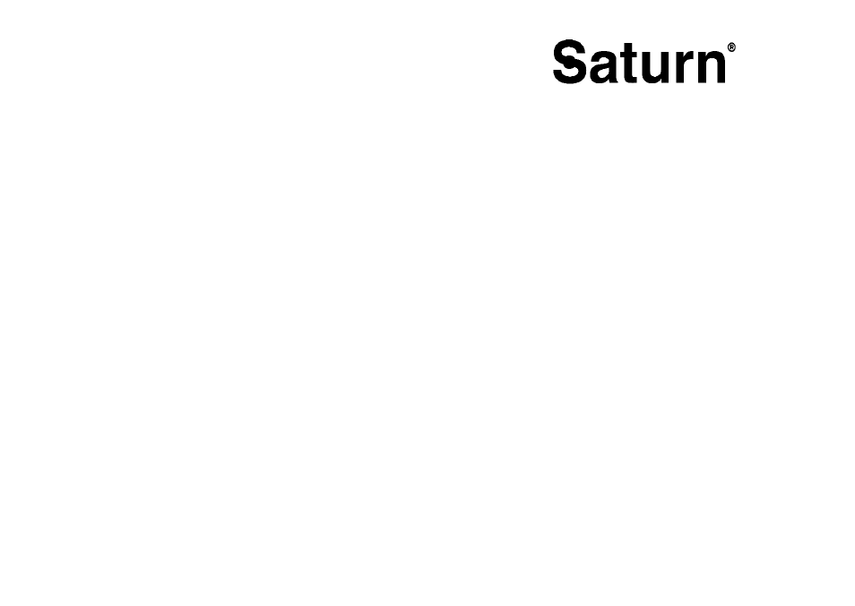Saturn ST-HC0302 User Manual | 15 pages