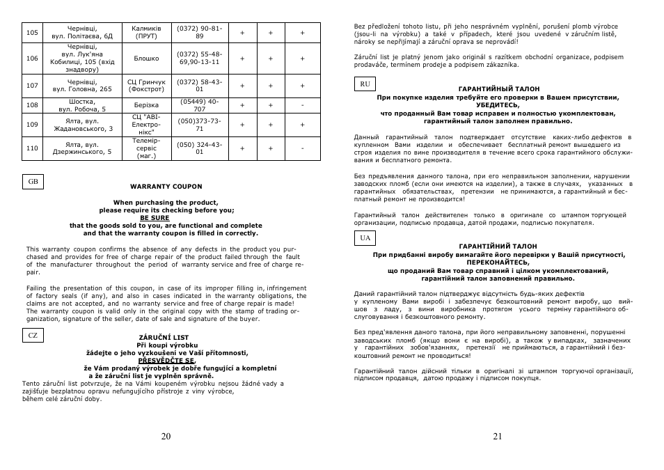 Saturn ST-HC7360 User Manual | Page 11 / 13