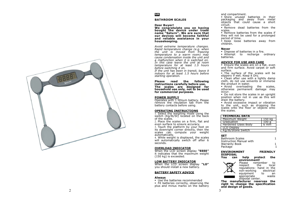 Saturn ST-PS1249 User Manual | Page 2 / 14
