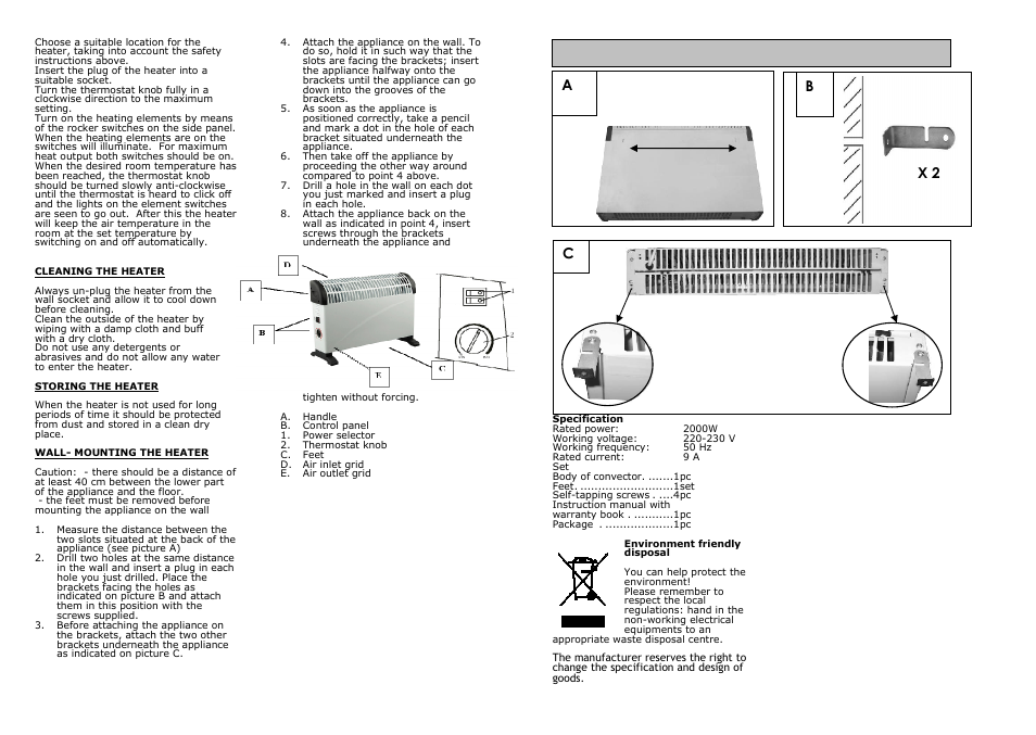 Saturn ST-HT7267 User Manual | Page 3 / 16