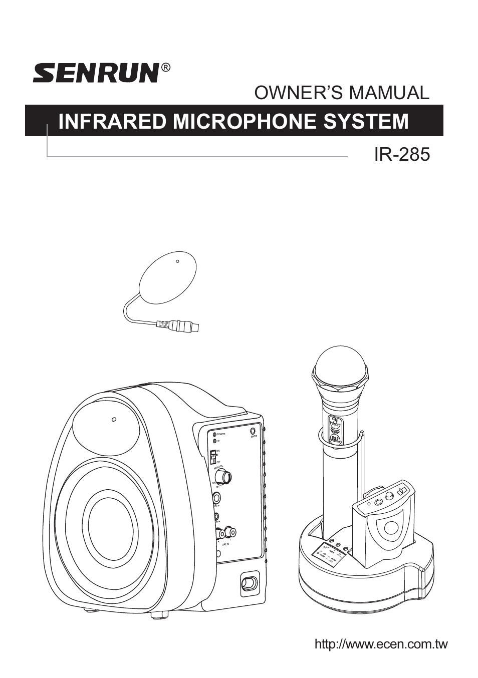 SENRUN IR-285 User Manual | 8 pages