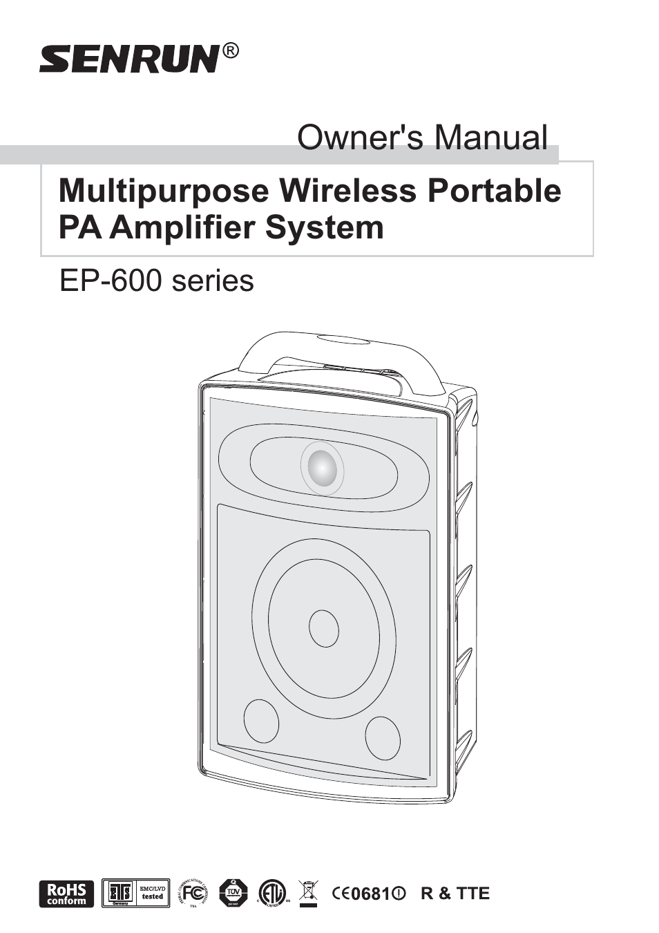 SENRUN EP-600 User Manual | 16 pages