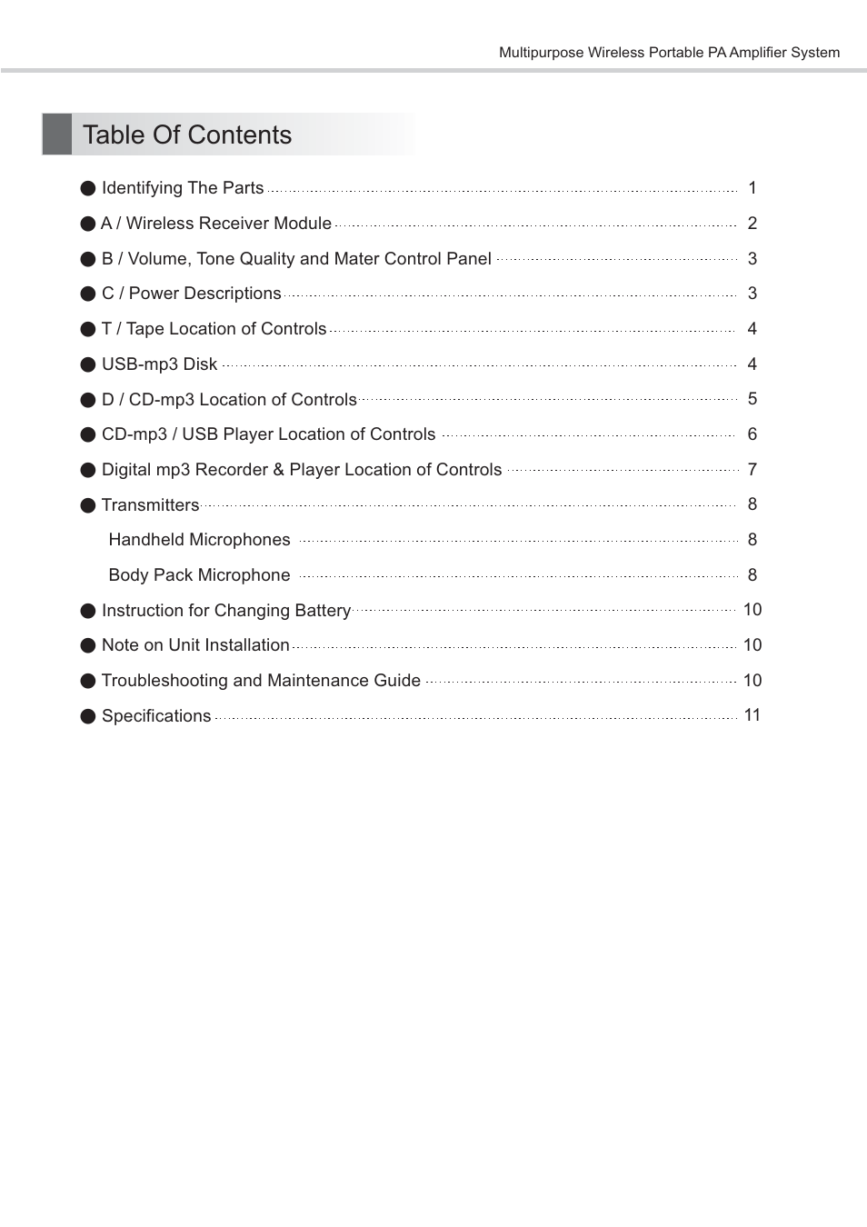 SENRUN EP-600 User Manual | Page 3 / 16