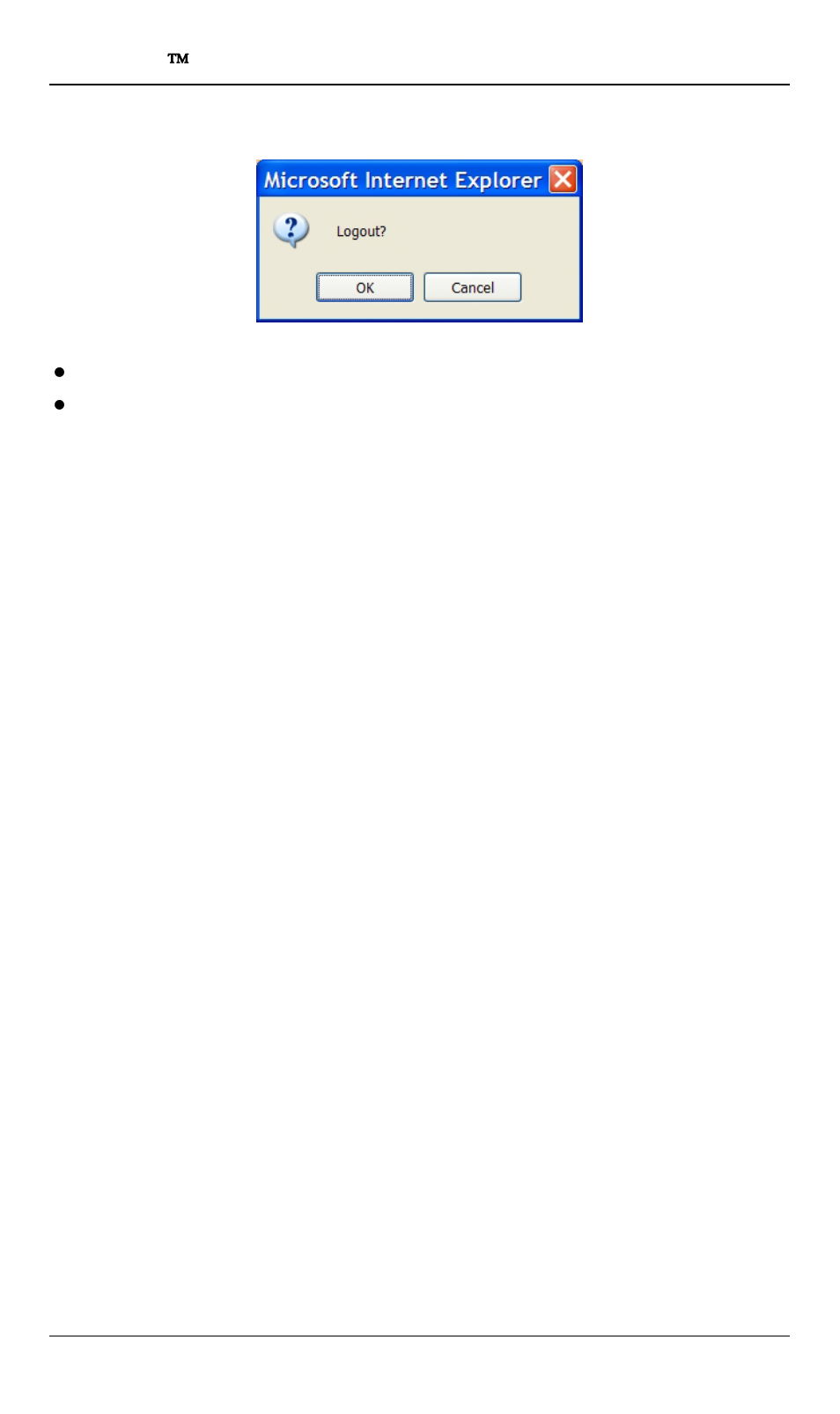 Logout, Ogout | Signamax 10/100/1000BaseT/TX to 100/1000Base SFP OAM Managed Switching Media Converter User Manual | Page 36 / 38
