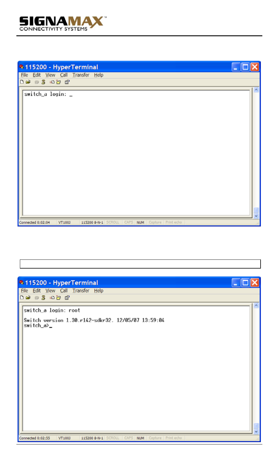 Exec mode (view mode) | Signamax Model -065-7700 User Manual | Page 102 / 199