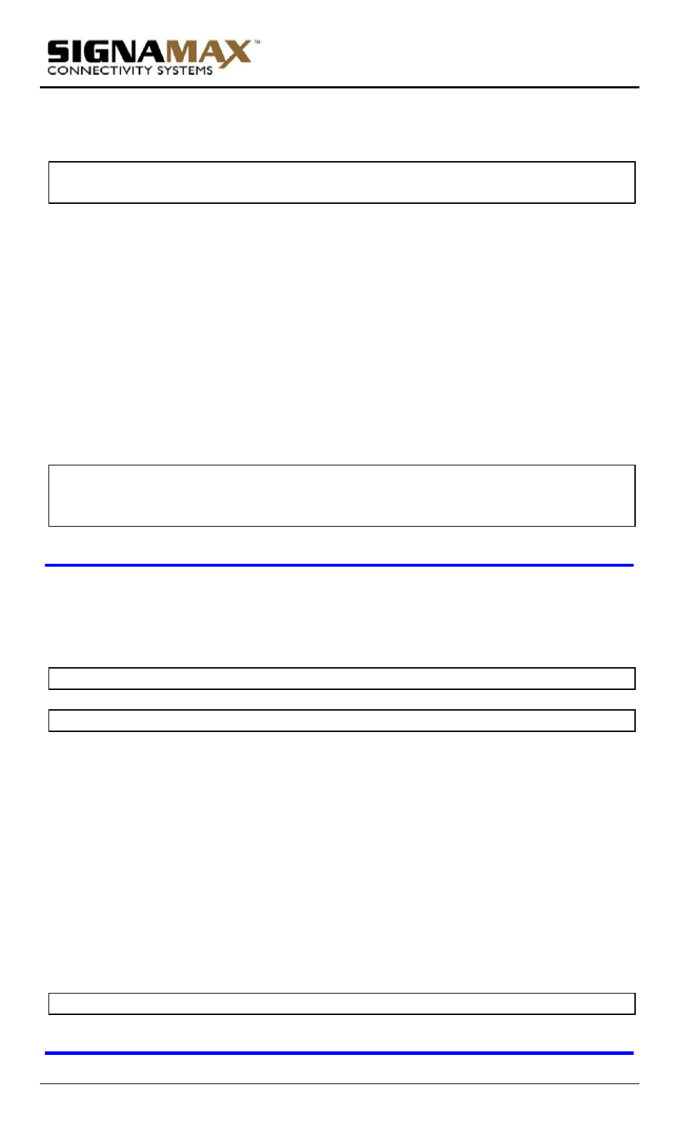 Port status | Signamax Model -065-7700 User Manual | Page 127 / 199