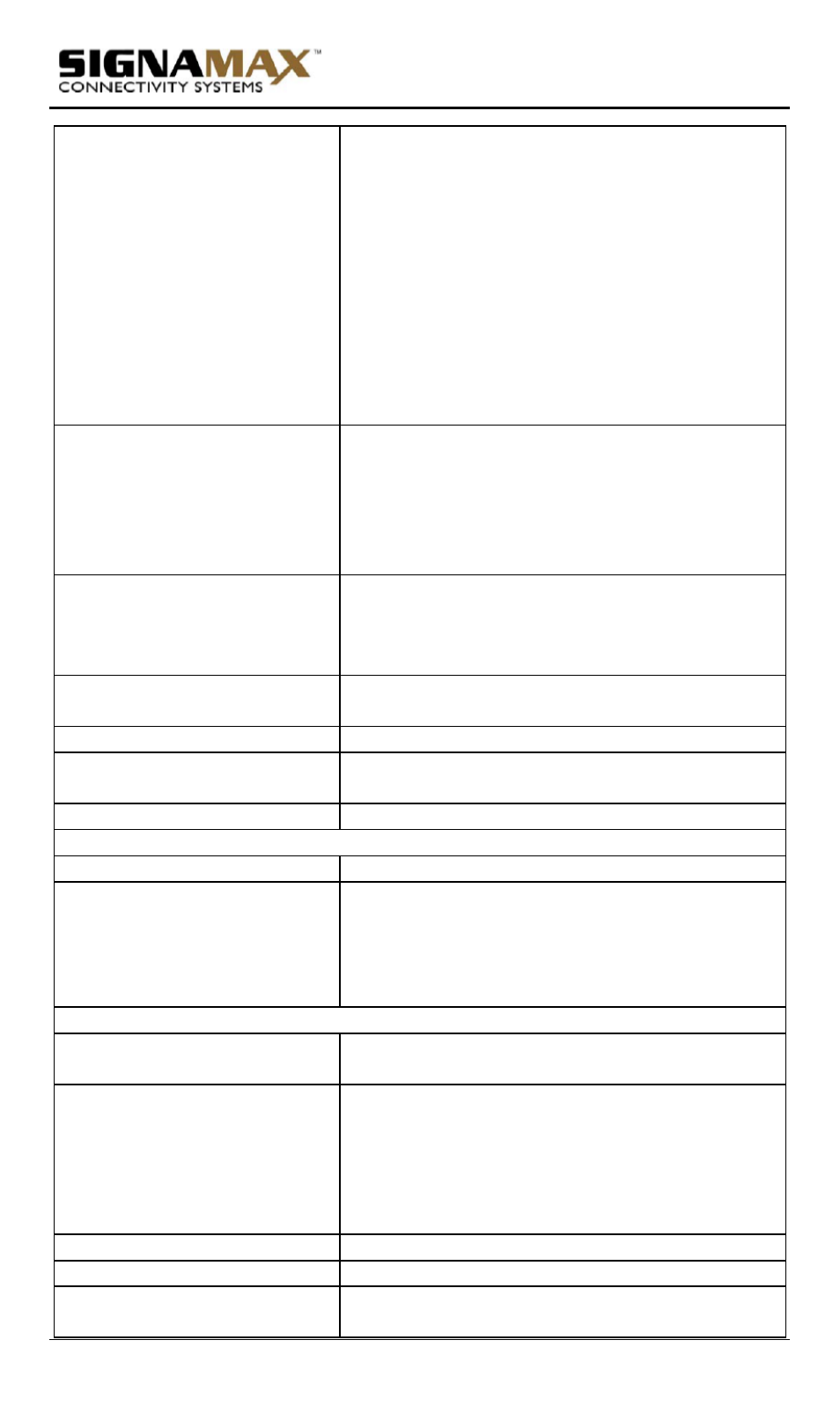 Signamax Model -065-7700 User Manual | Page 194 / 199