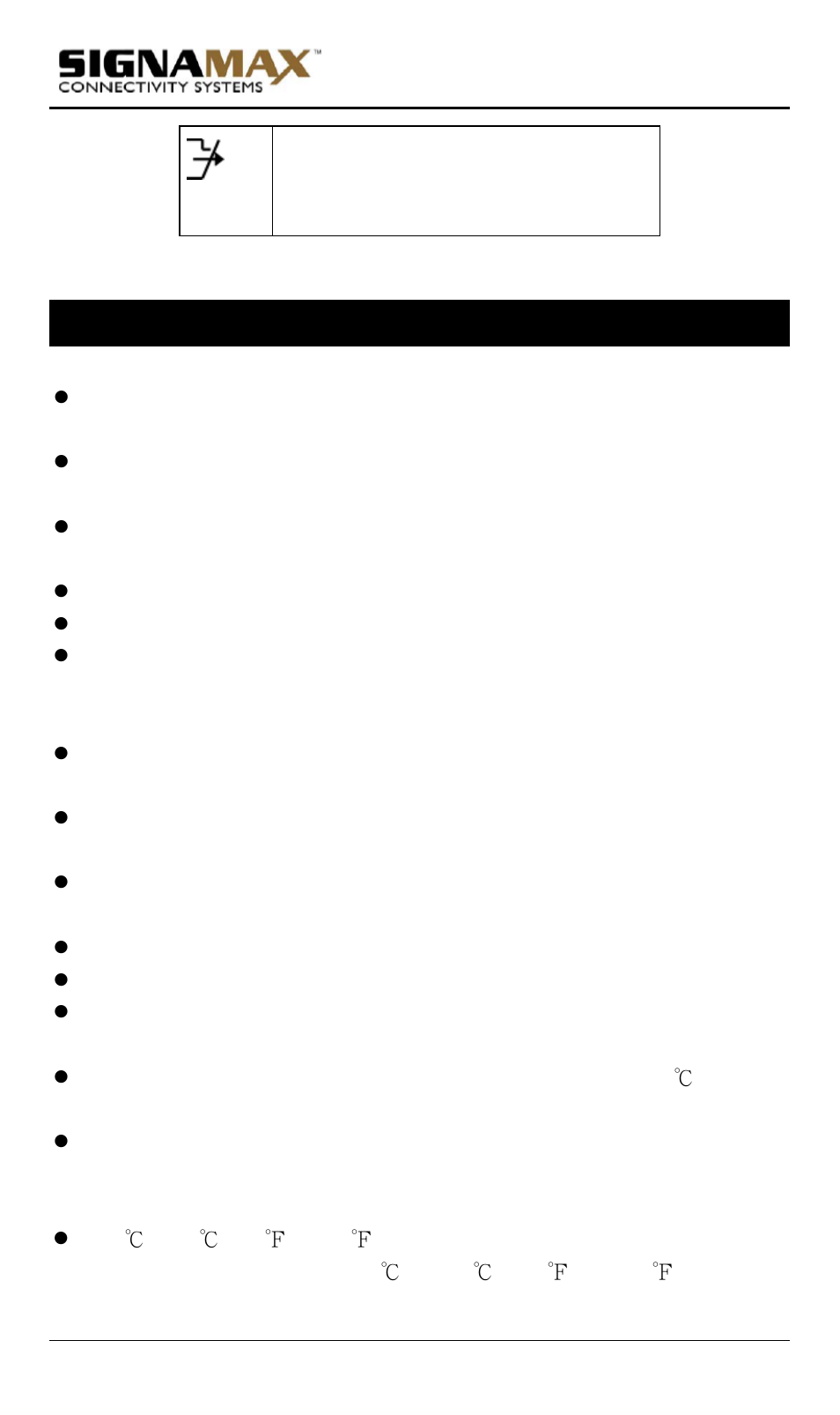 Functional description | Signamax Model -065-7700 User Manual | Page 4 / 199