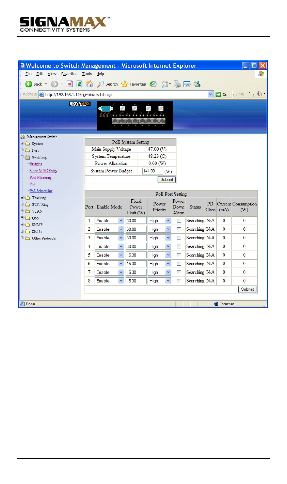 Signamax Model -065-7700 User Manual | Page 62 / 199
