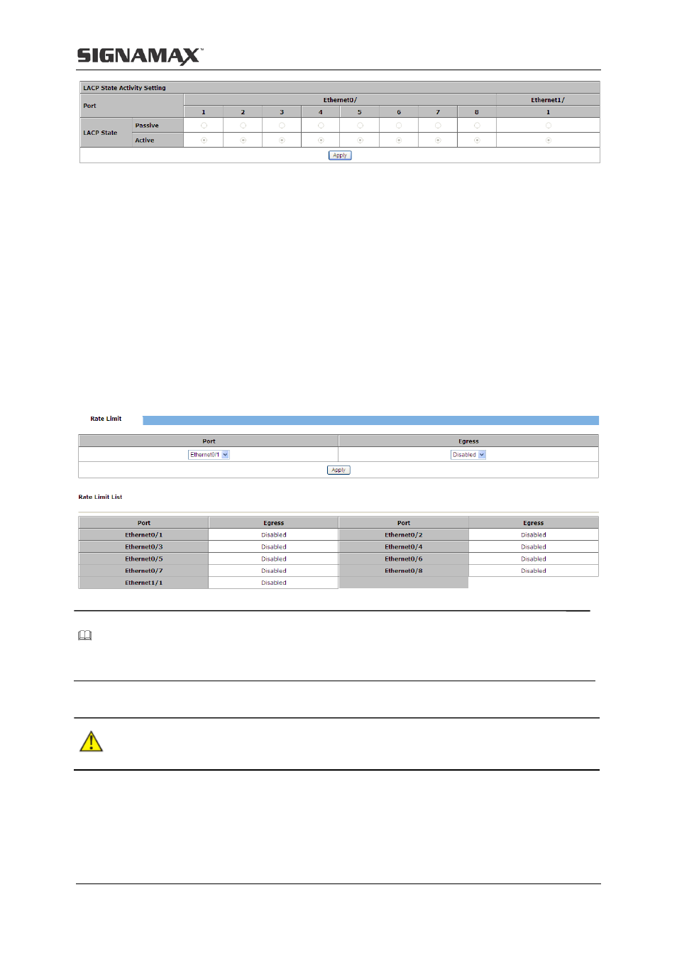 3 port bandwidth, 4 port mirroring | Signamax Managed Hardened PoE Industrial DIN-rail Mount Switch User Manual | Page 18 / 89