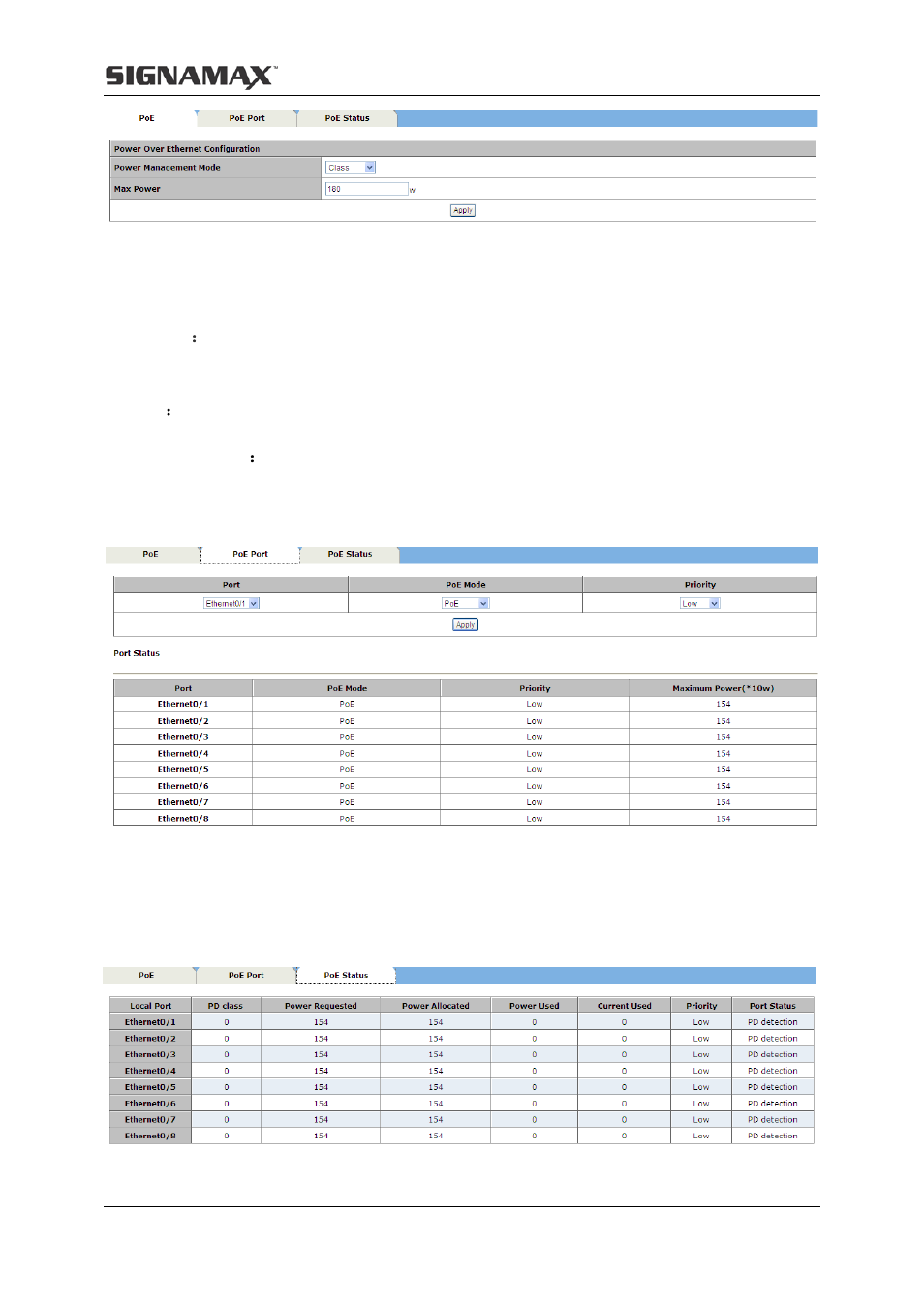 Signamax Managed Hardened PoE Industrial DIN-rail Mount Switch User Manual | Page 21 / 89