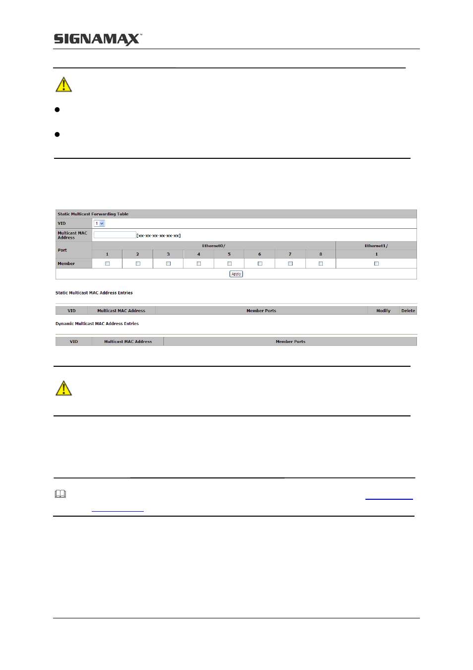 3 igmp snooping configuration | Signamax Managed Hardened PoE Industrial DIN-rail Mount Switch User Manual | Page 37 / 89