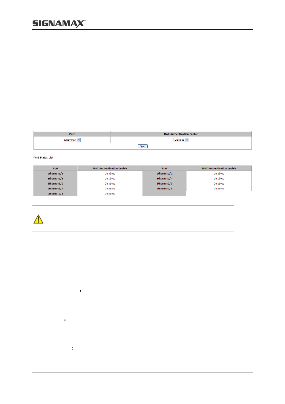 1 port configuration, 2 misc | Signamax Managed Hardened PoE Industrial DIN-rail Mount Switch User Manual | Page 46 / 89