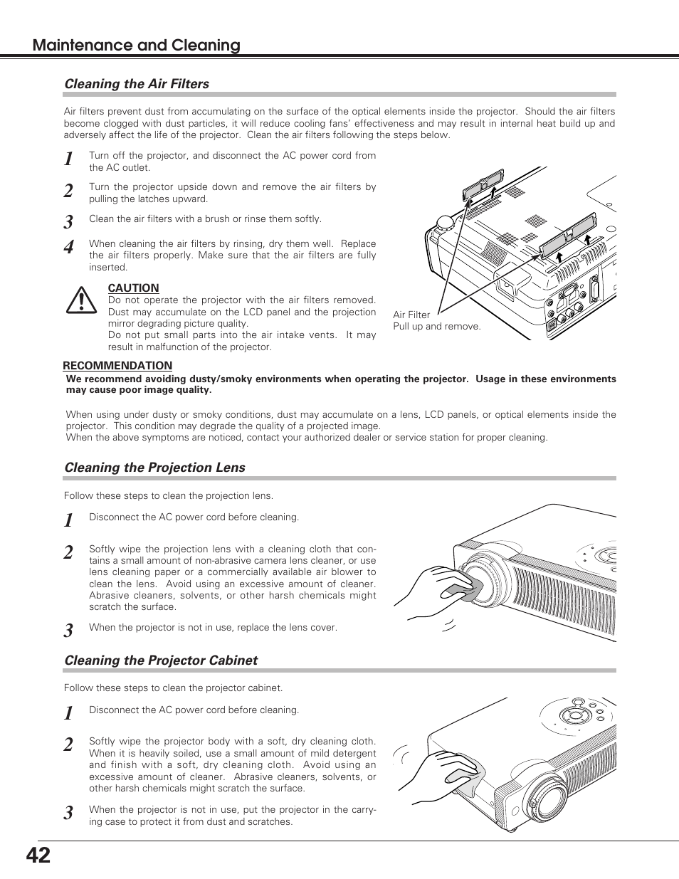 Christie Digital Systems 38-VIV208-01 User Manual | Page 42 / 56
