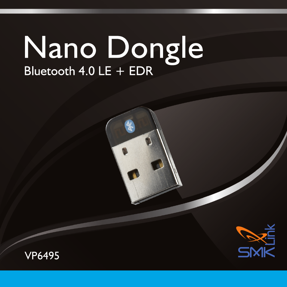 SMK-Link Electronics Nano Dongle Bluetooth v4.0 LE+EDR User Manual | 13 pages