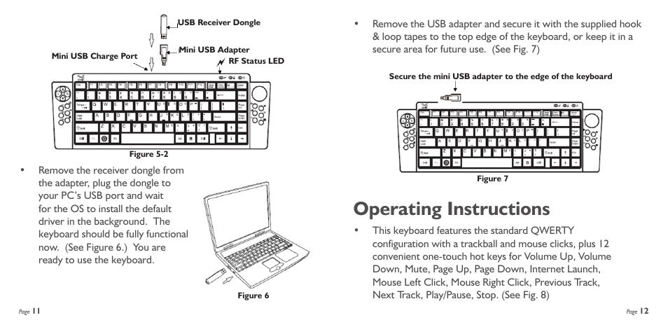 Operating instructions | SMK-Link Electronics RemotePoint Wireless Navigator Suite User Manual | Page 7 / 11