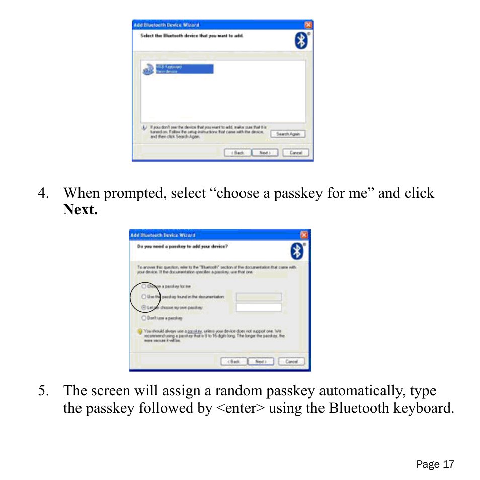SMK-Link Electronics VersaPoint Bluetooth Slim Keyboard User Manual | Page 17 / 23