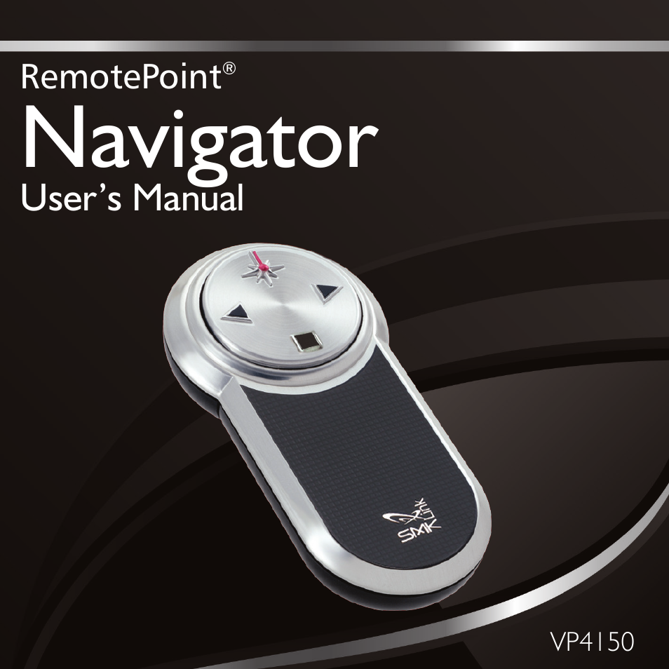 SMK-Link Electronics RemotePoint Navigator User Manual | 5 pages