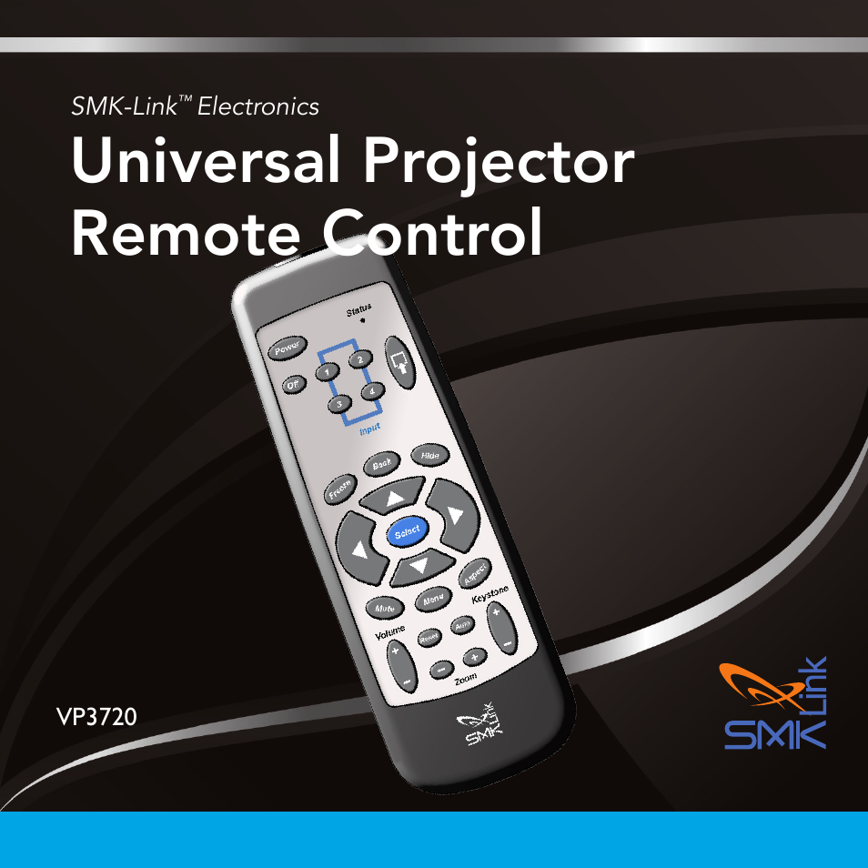 SMK-Link Electronics Universal Projector Remote Control User Manual | 16 pages