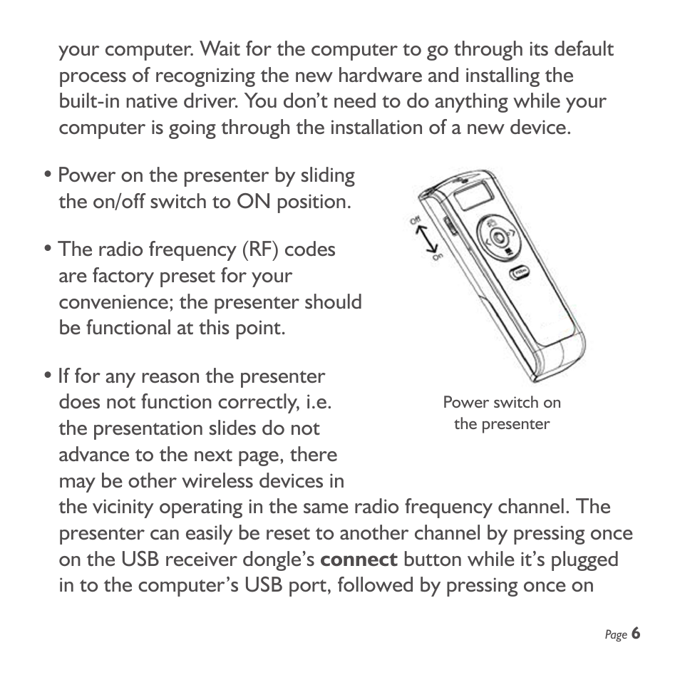 SMK-Link Electronics Wireless Stopwatch Presenter Remote User Manual | Page 7 / 20
