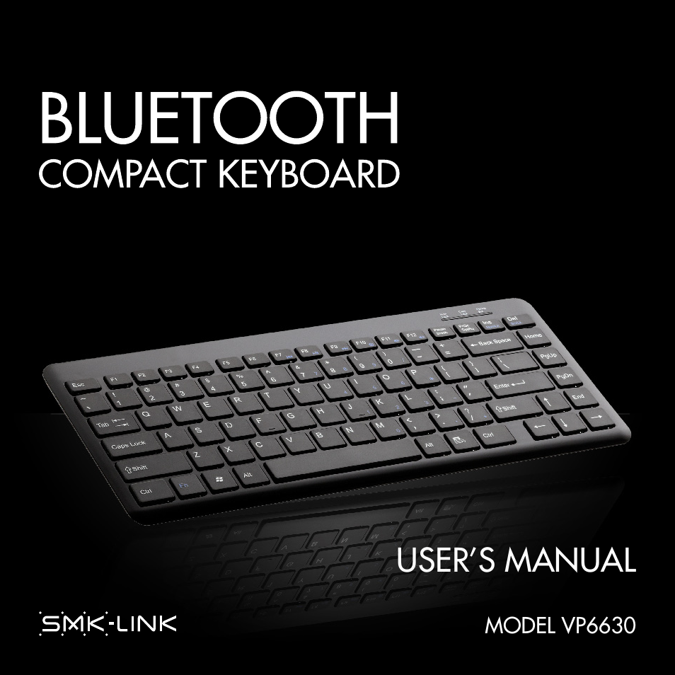 SMK-Link Electronics Bluetooth Compact Keyboard User Manual | 14 pages