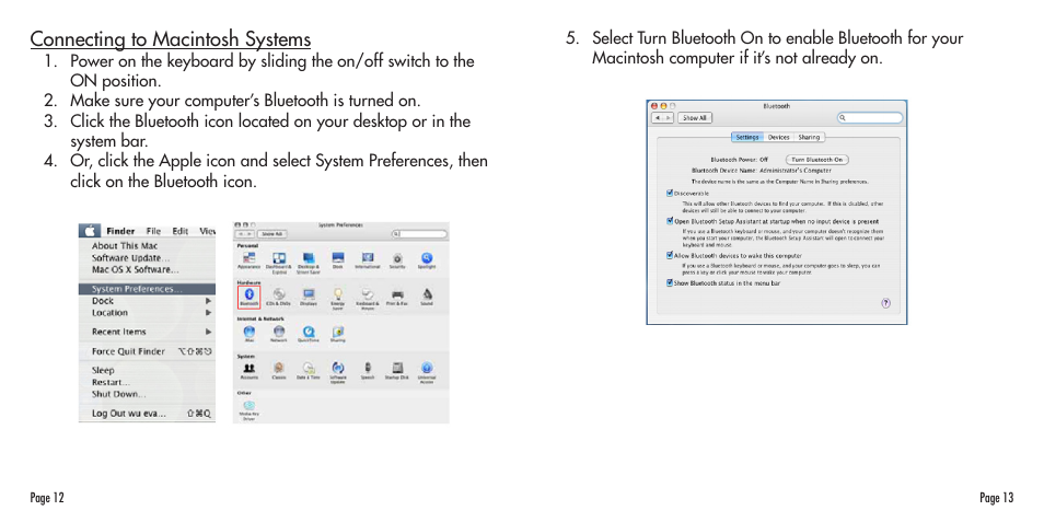 SMK-Link Electronics Bluetooth Compact Keyboard User Manual | Page 7 / 14
