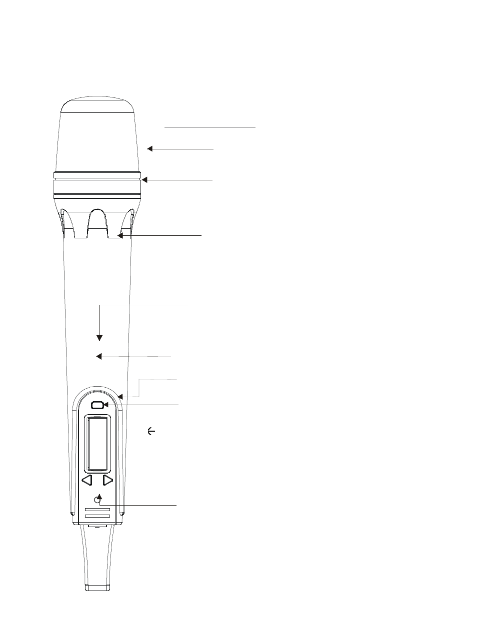 Description of functions for handheld microphone | Supreme Audio SupremeAudio NAVIGATOR Series 7000 User Manual | Page 10 / 30
