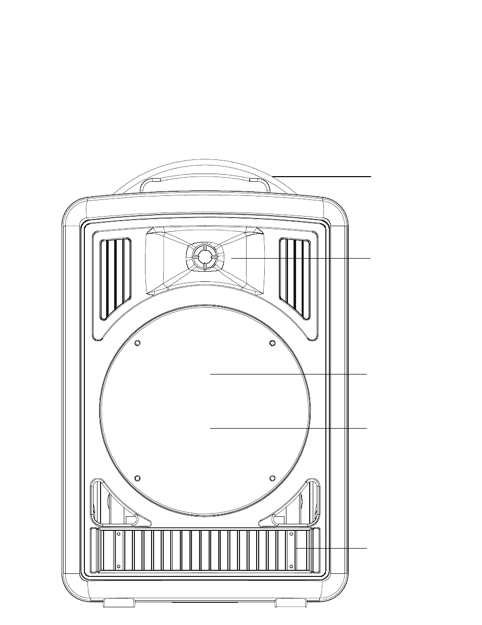 Front panel configuration of navigator 7000 series | Supreme Audio SupremeAudio NAVIGATOR Series 7000 User Manual | Page 3 / 30