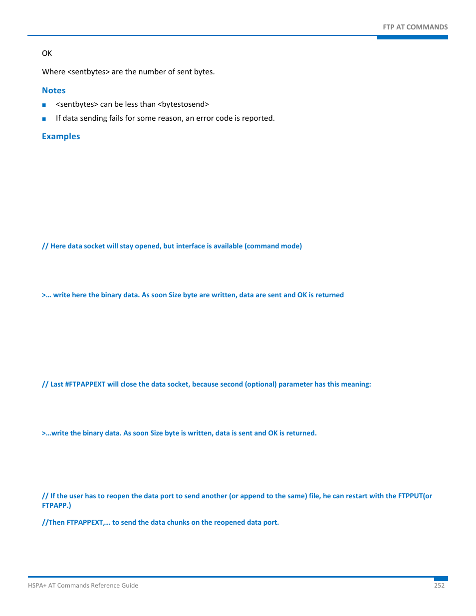 Notes, Examples | Synaccess Networks NP-0801DTM User Manual | Page 252 / 330