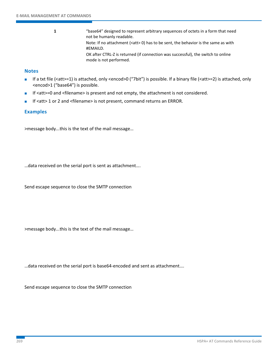 Notes, Examples | Synaccess Networks NP-0801DTM User Manual | Page 269 / 330