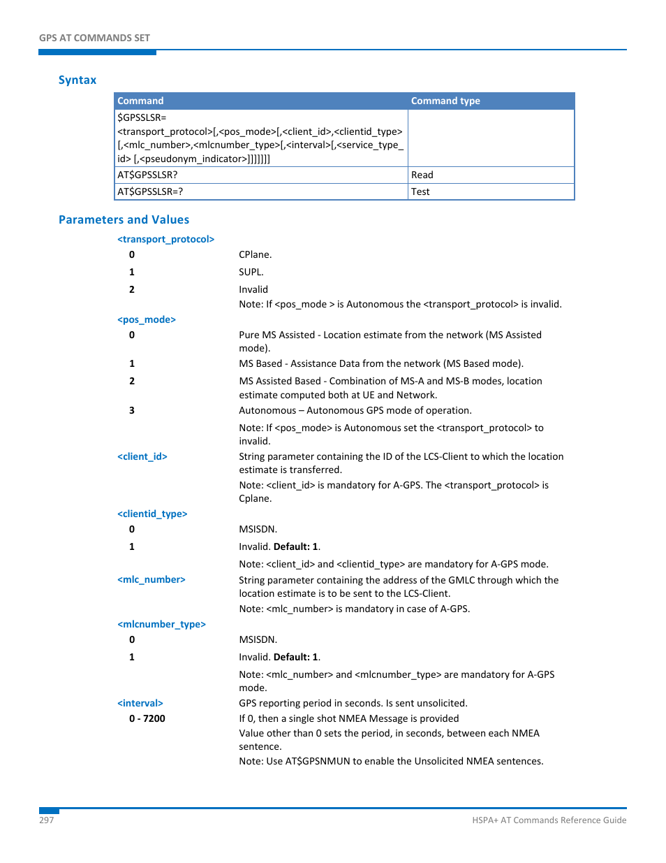 Syntax, Parameters and values | Synaccess Networks NP-0801DTM User Manual | Page 297 / 330