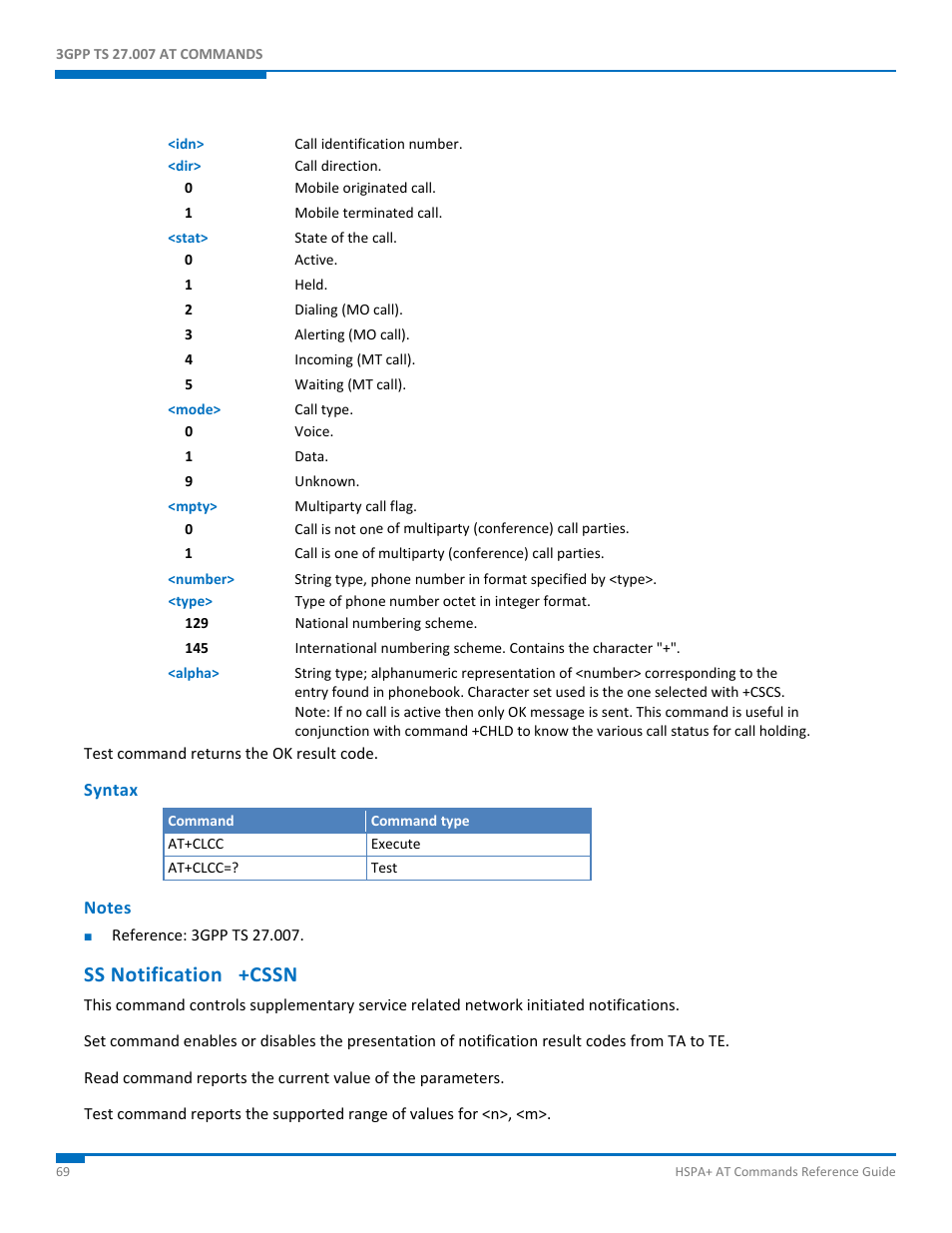 Syntax, Notes, Ss notification +cssn | Synaccess Networks NP-0801DTM User Manual | Page 69 / 330