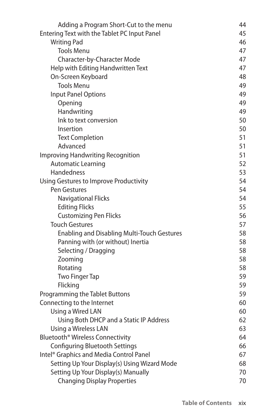TabletKiosk Sahara Slate PC i575/i535 User Manual | Page 21 / 175