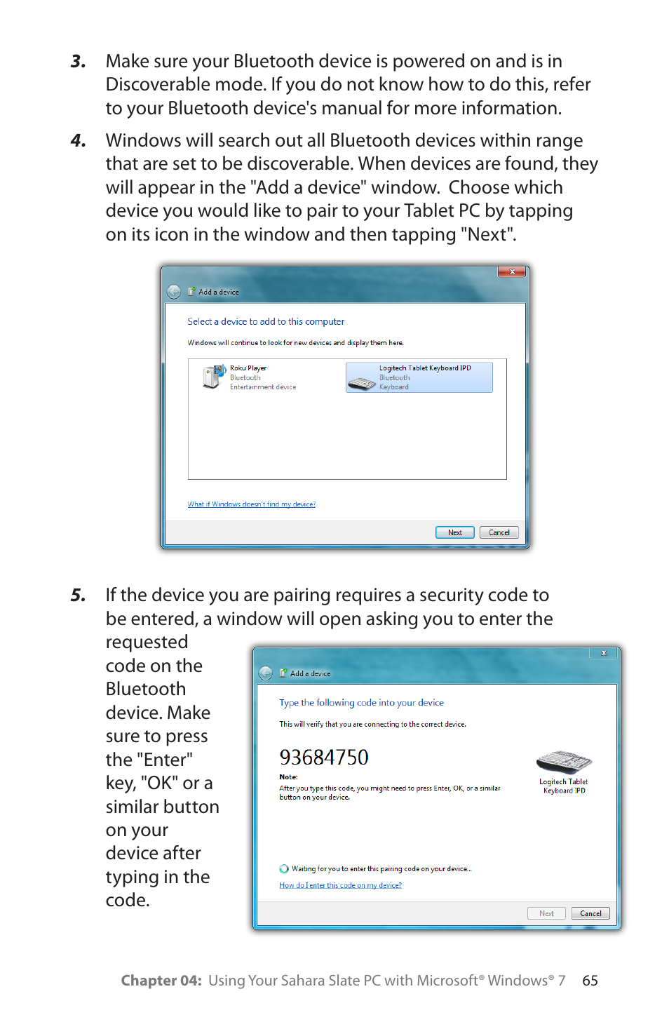 TabletKiosk Sahara Slate PC i575/i535 User Manual | Page 91 / 175