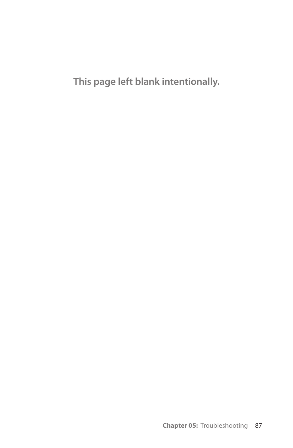 This page left blank intentionally | TabletKiosk eo a7400 User Manual | Page 105 / 128