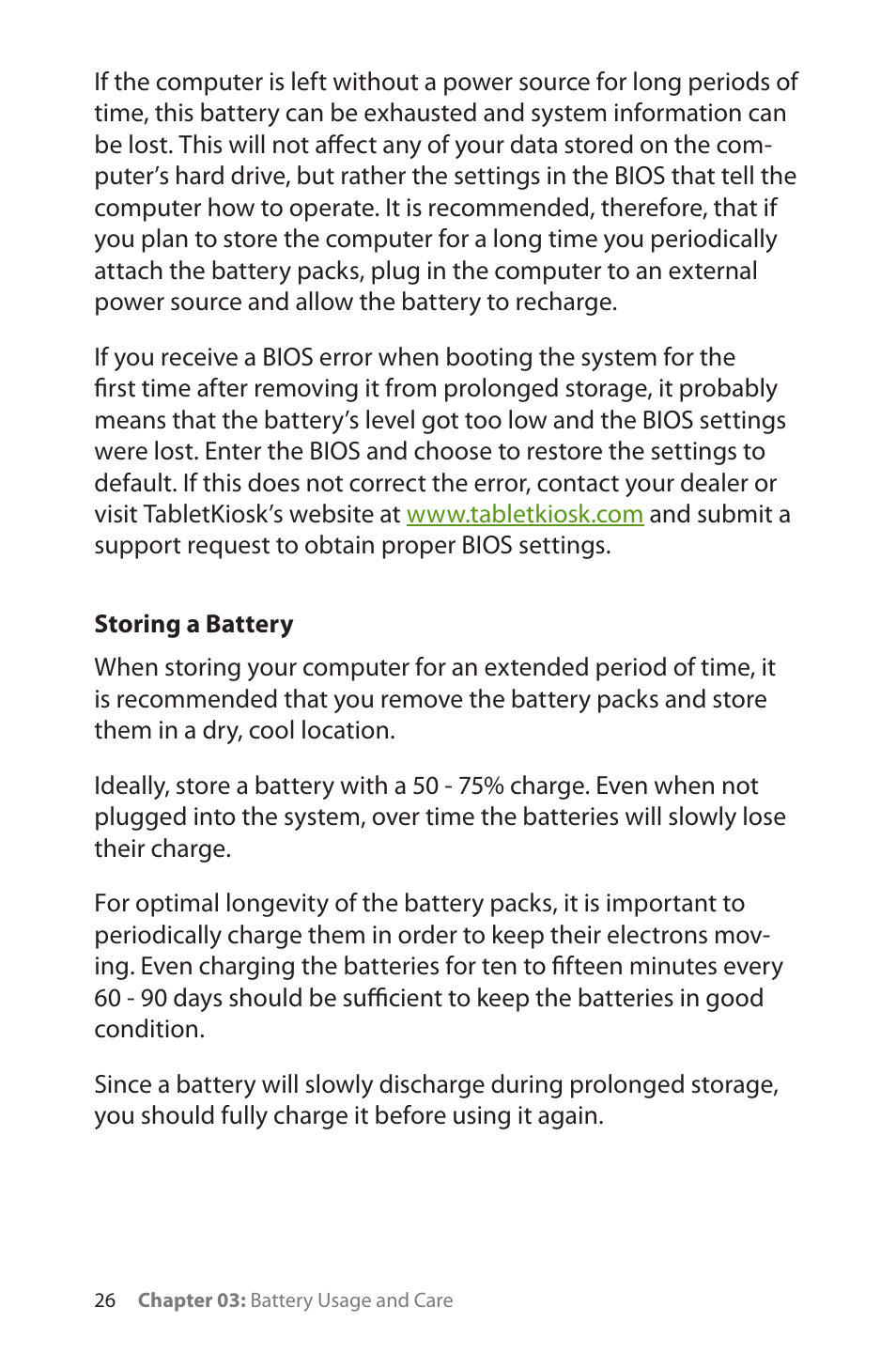 TabletKiosk eo a7400 User Manual | Page 44 / 128
