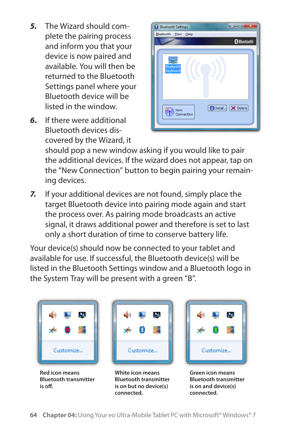 TabletKiosk eo a7400 User Manual | Page 82 / 128