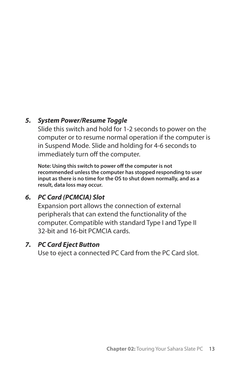 TabletKiosk Sahara Slate PC i400 Series User Manual | Page 28 / 124
