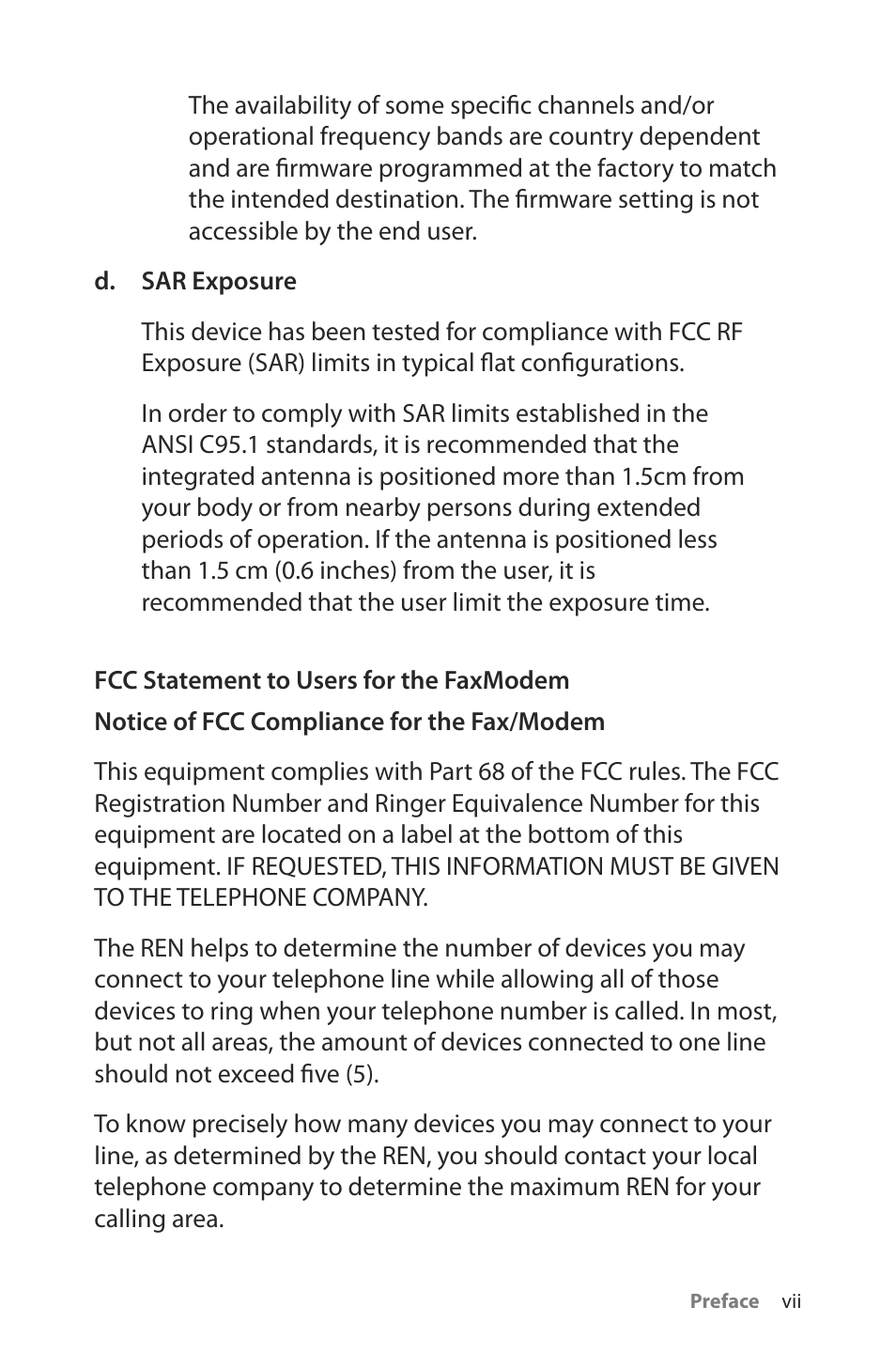 TabletKiosk Sahara Slate PC i400 Series User Manual | Page 8 / 124