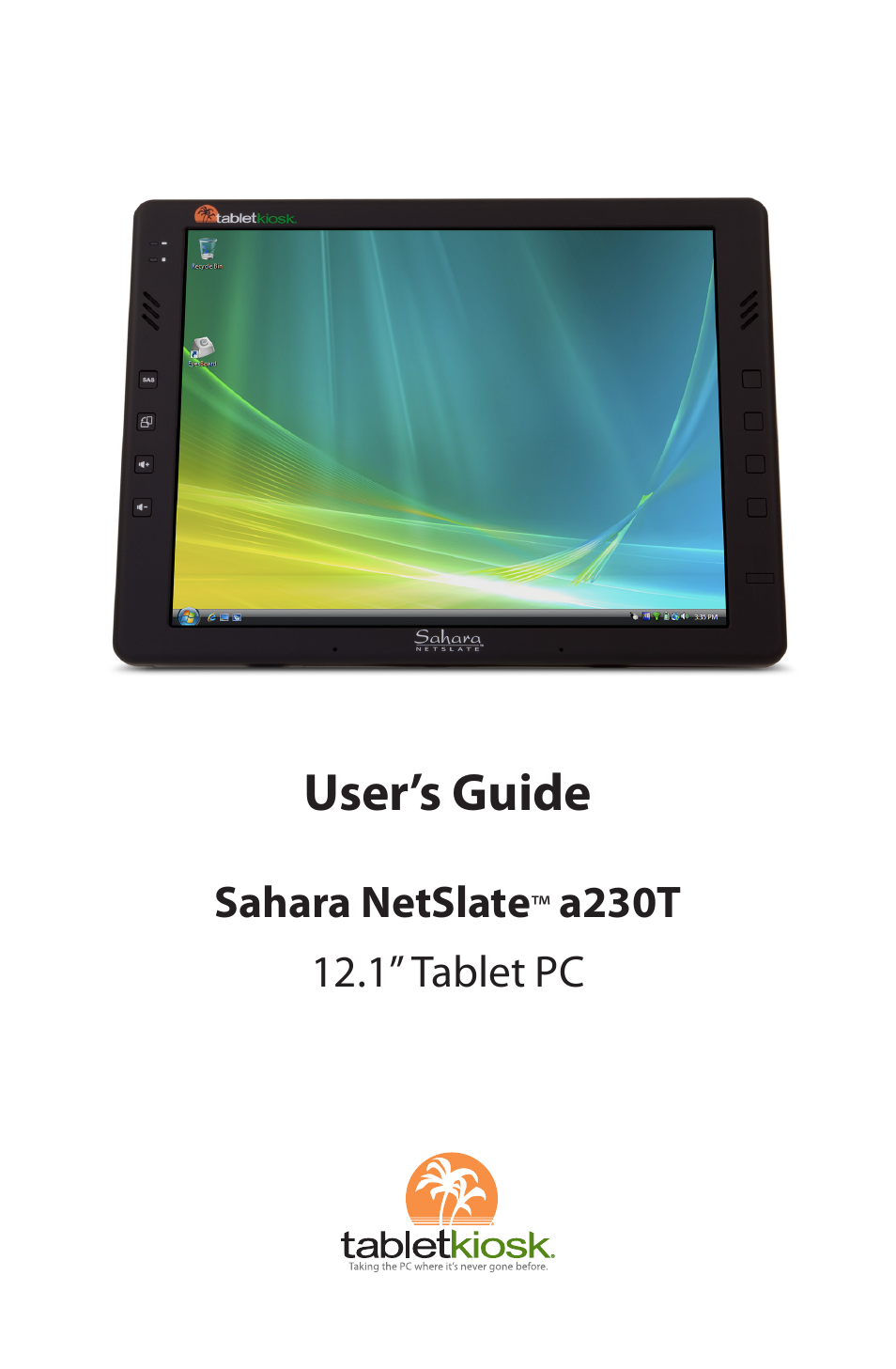 TabletKiosk Sahara NetSlate a230T User Manual | 100 pages