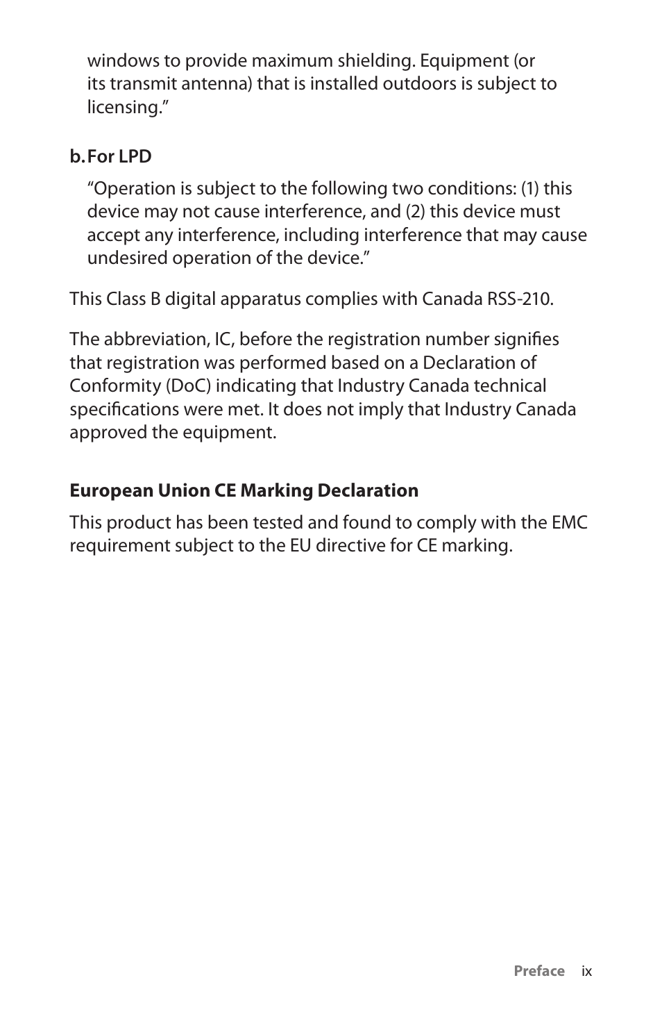 European union ce marking declaration | TabletKiosk Sahara NetSlate a230T User Manual | Page 10 / 100