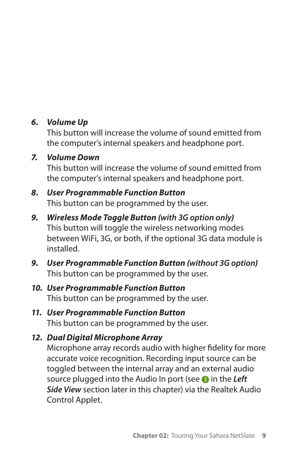TabletKiosk Sahara NetSlate a230T User Manual | Page 24 / 100