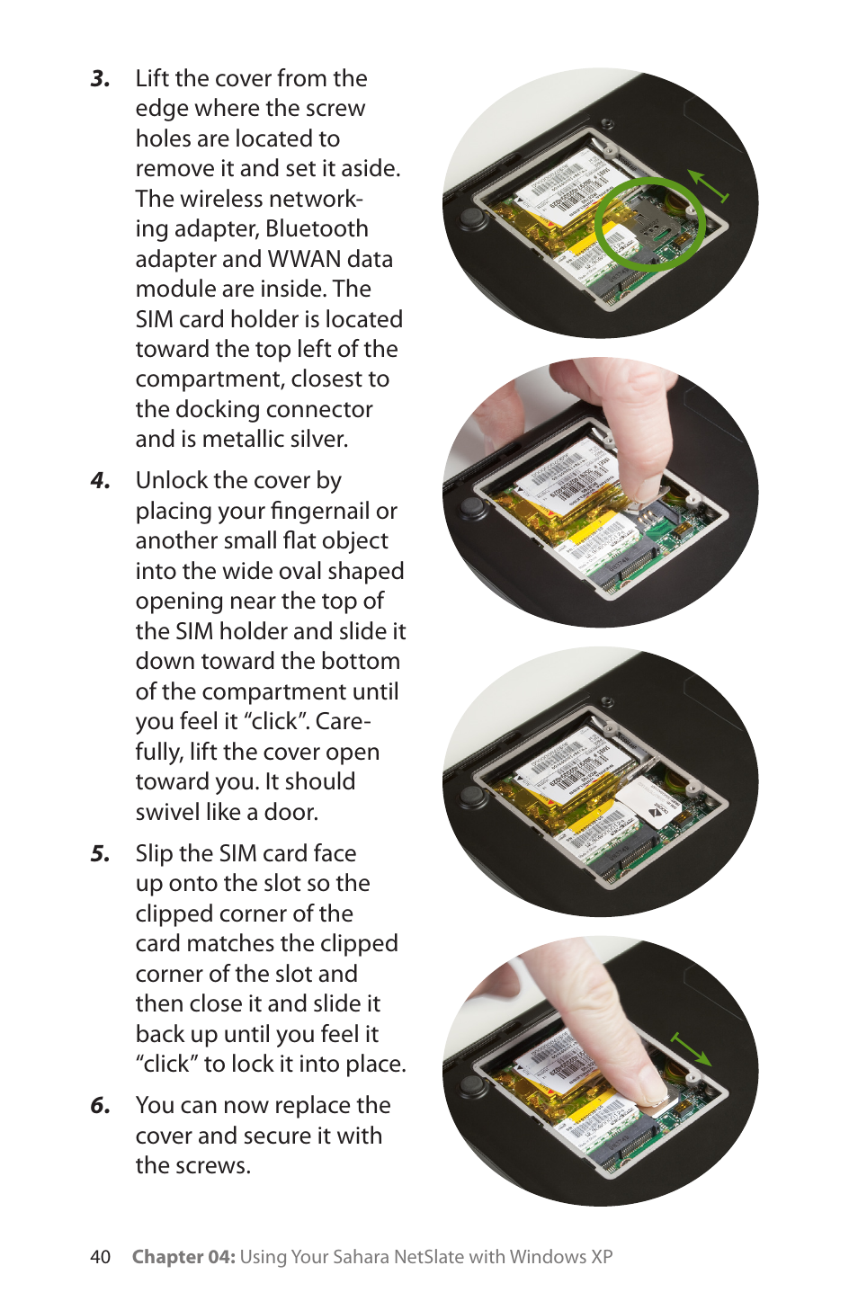 TabletKiosk Sahara NetSlate a230T User Manual | Page 55 / 100