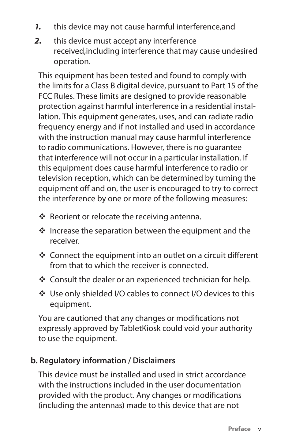 TabletKiosk Sahara NetSlate a230T User Manual | Page 6 / 100