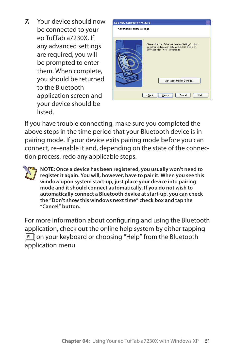 TabletKiosk eo TufTab a7230X User Manual | Page 76 / 110