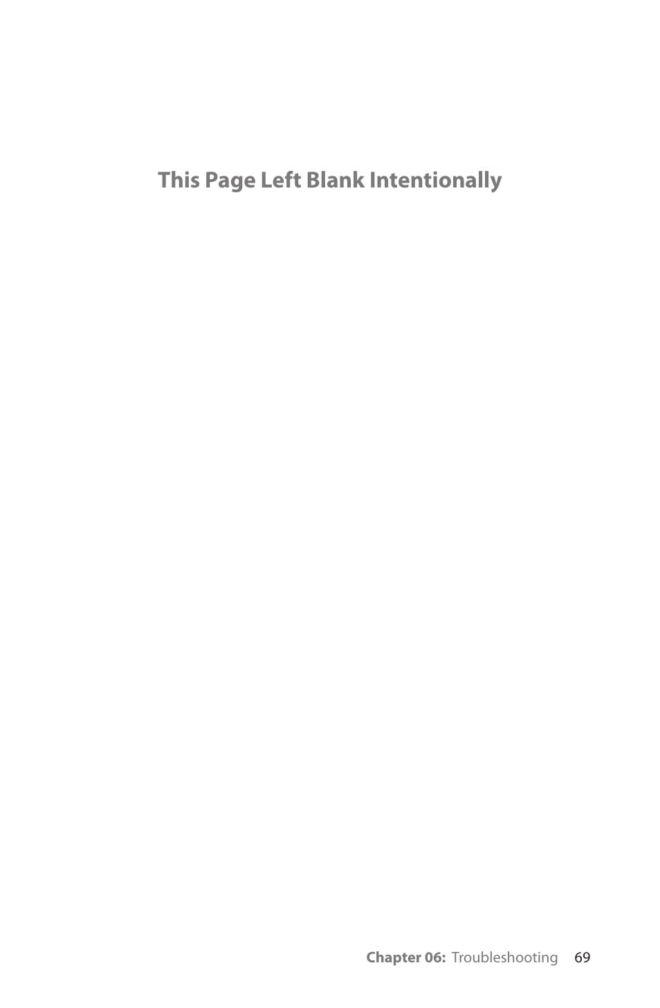 This page left blank intentionally | TabletKiosk eo a7330 Ultra-Mobile User Manual | Page 84 / 96