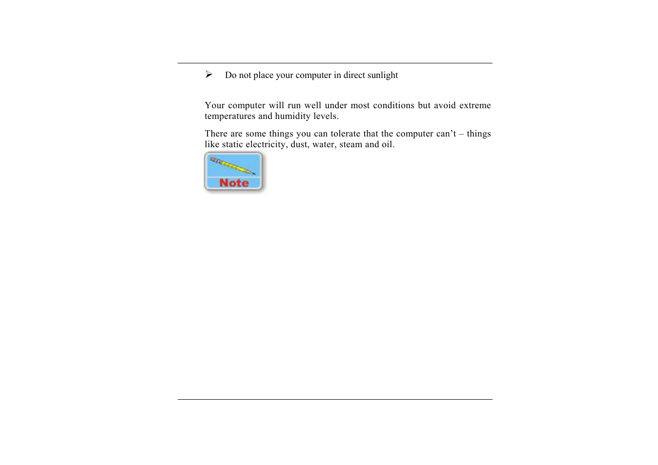 Suitable place to work | TabletKiosk Sahara i200 Series Tablet PC (Pen) User Manual | Page 17 / 92