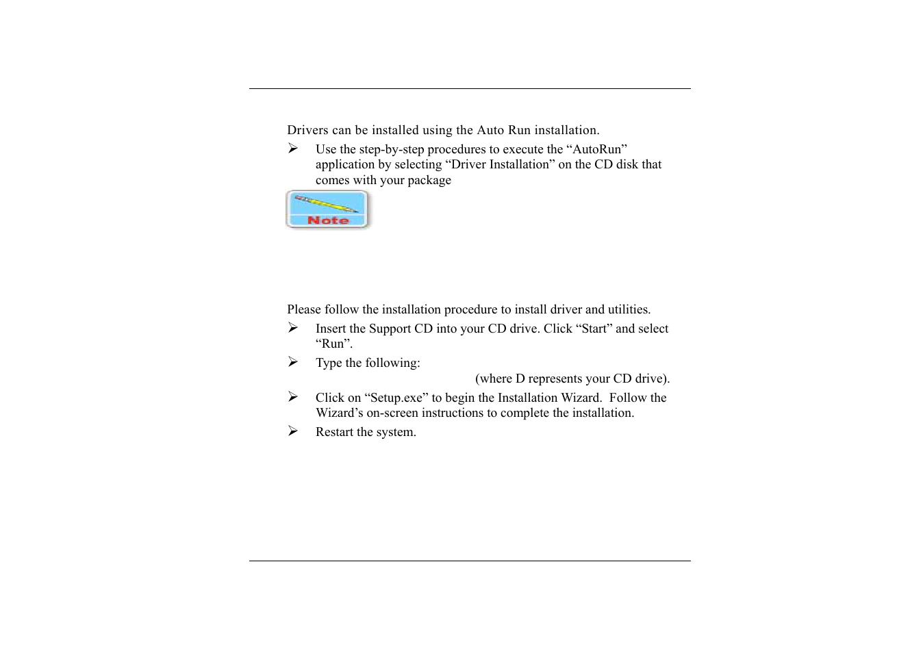 Driver installation | TabletKiosk Sahara i200 Series Tablet PC (Pen) User Manual | Page 55 / 92
