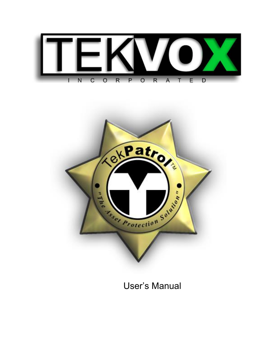 TEKVOX TekMonitor 2 User Manual | 35 pages