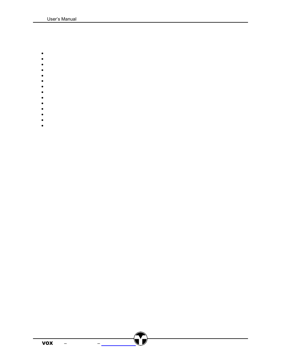 Architectural specifications | TEKVOX TekMonitor 2 User Manual | Page 35 / 35